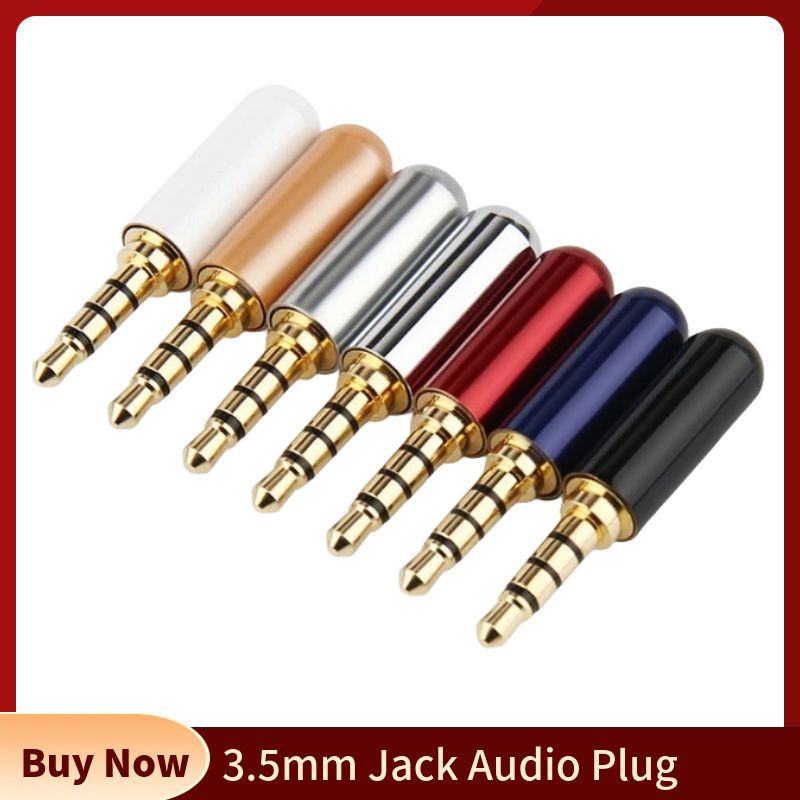 Audio Jumper Wire - Audio Jack 3.5MM 4 Pole Earphone