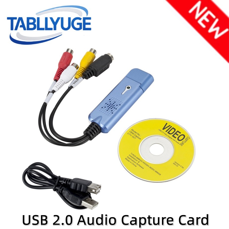 Audio Cable Rca - VHS VCR to Digital Converter USB