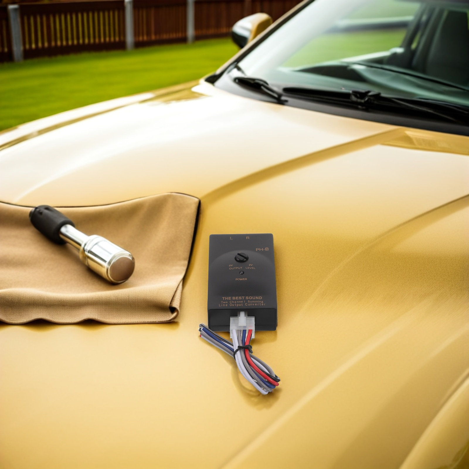 Subwoofer - High Low Converter 2 Channel Car