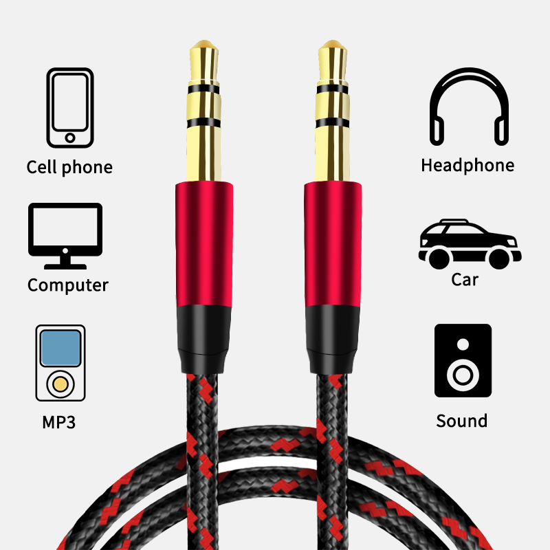 3.5mm Jack Extension Audio Cab - Audio Jumper Wire recension och pris