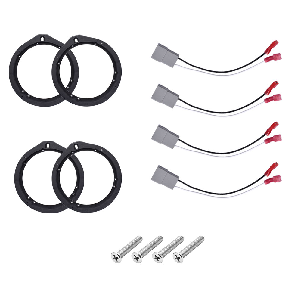 2pair 6.5inch Car Door Speaker - Audio Jumper Wire recension och pris
