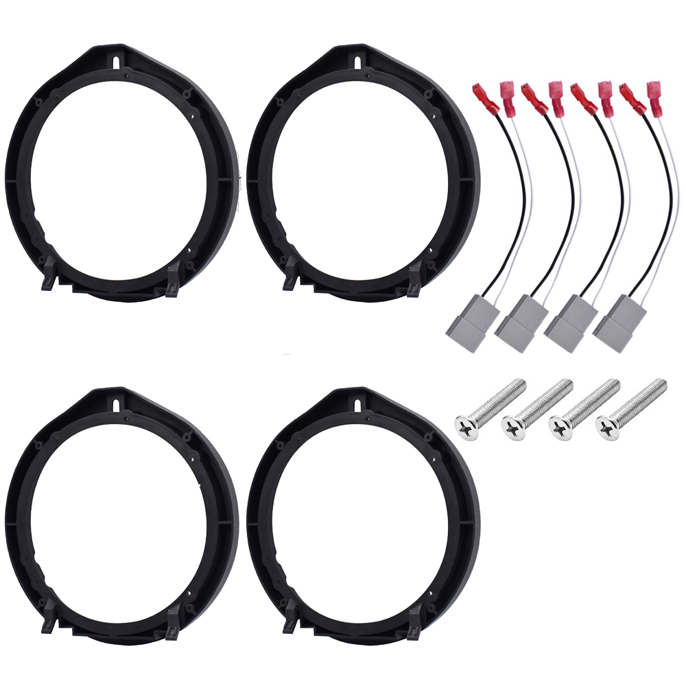 2pair 6.5inch Car Door Speaker - Audio Jumper Wire recension och pris