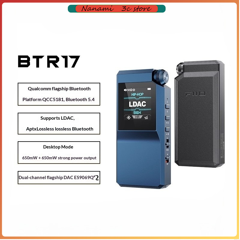 FiiO BTR17 Portable Bluetooth  - Sbc Audio Amplifier recension och pris