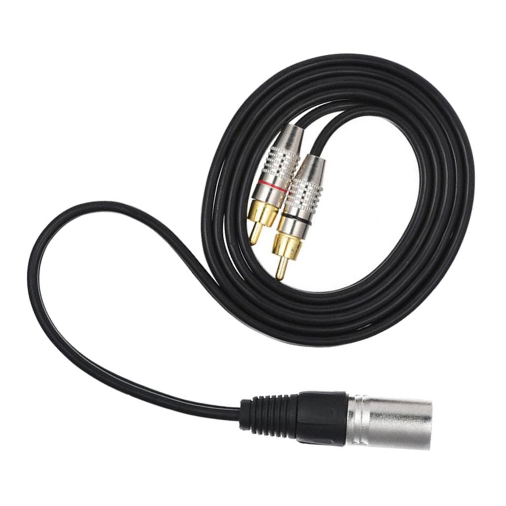 XLR Audio Splitter Cable to Rc - Audio Cable Rca recension och pris