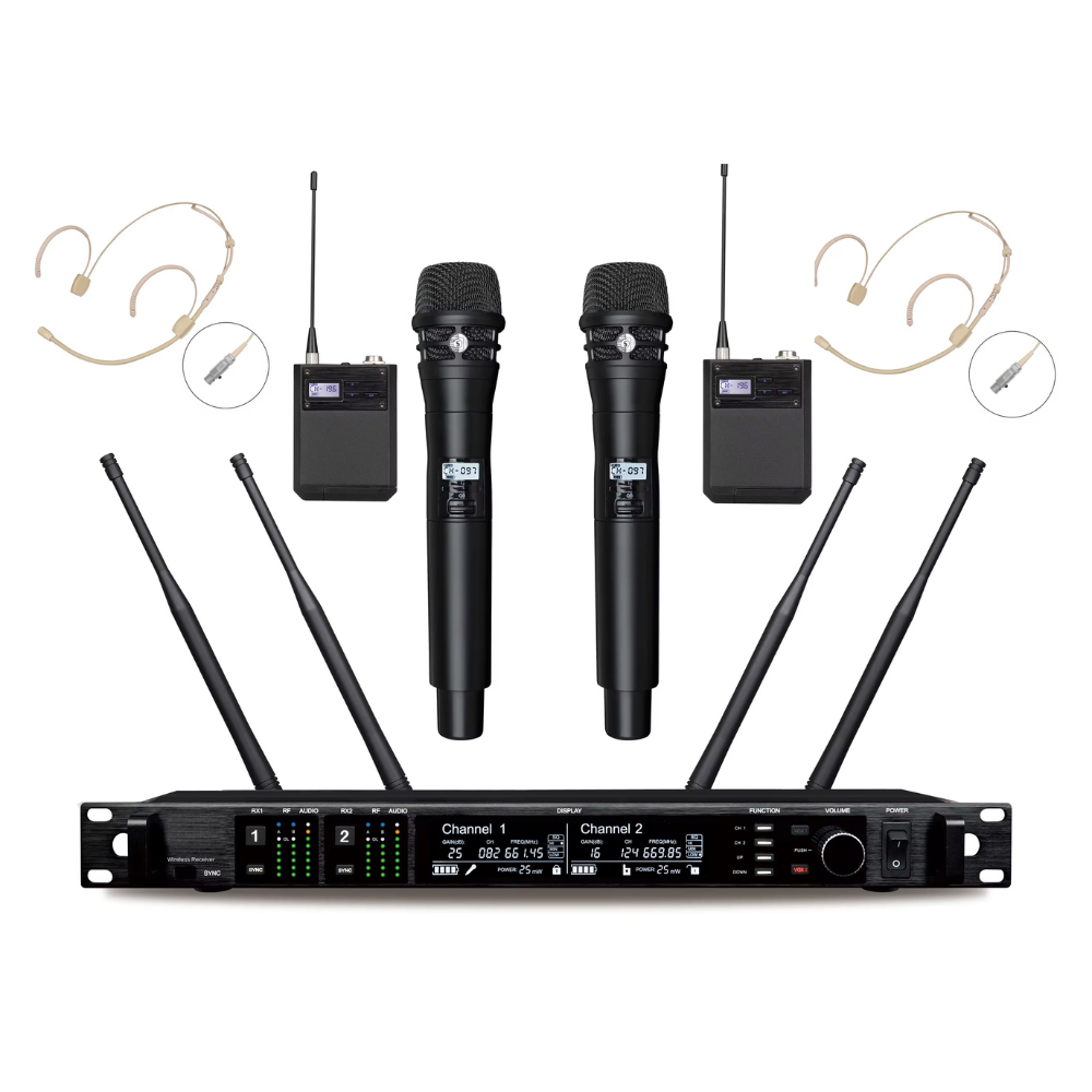 AD4D 2Channel Dual UHF True Di - Ribbon Microphone recension och pris