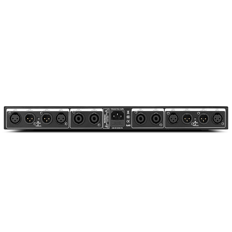 New Arrivals D Class 1U 4 Chan - Class D Amplifier recension och pris