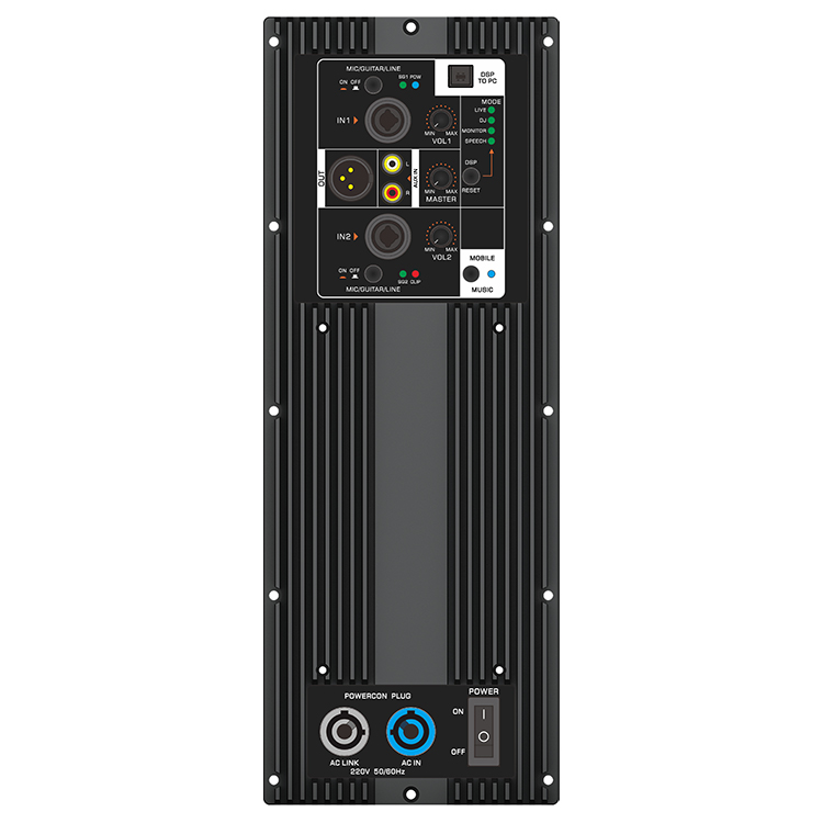 MD 800-Watt DSP 2-Channel Meta - Class D Amplifier recension och pris