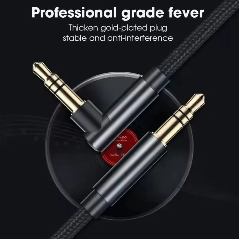 3.5mm Jack Audio Cable 90 Degr - Audio Jumper Wire recension och pris