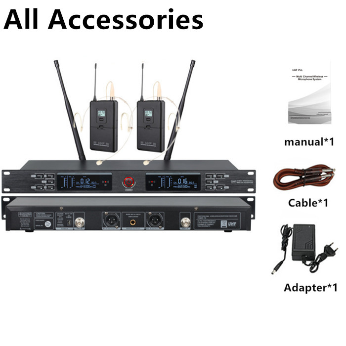640-690MHz UR-2000-H Dual Chan - Ribbon Microphone recension och pris