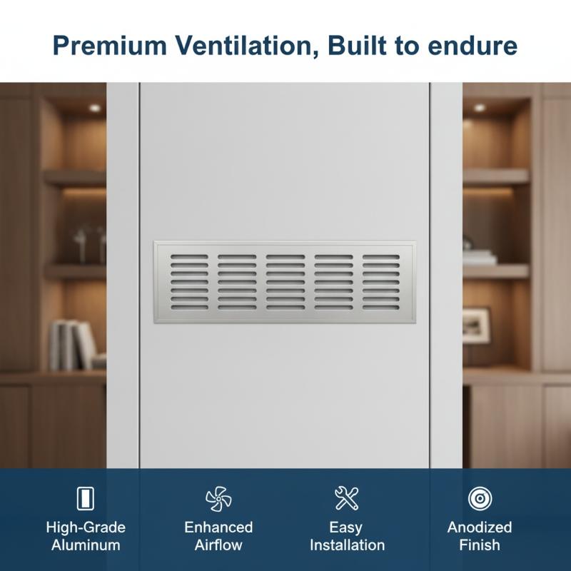 Aluminum Alloy Ventilation Gri - Ventilation Grille Aluminum recension och pris
