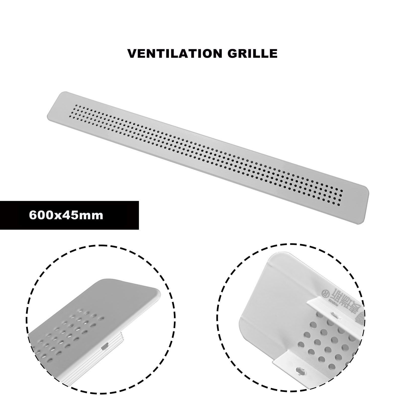 Ventilation Grille Metal Venti - Ventilation Grille Aluminum recension och pris