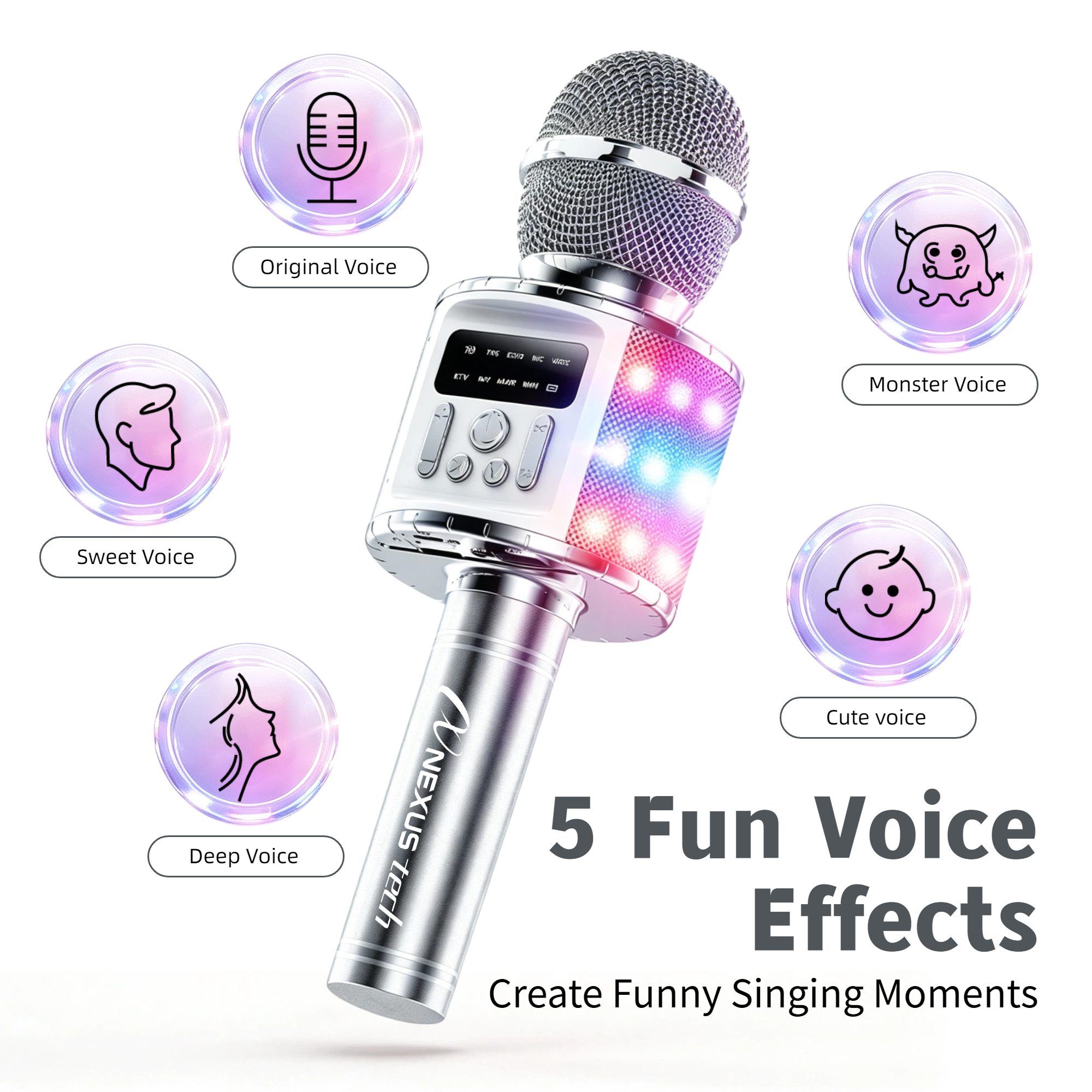 Halloween Karaoke Microphone W - Condenser Microphone Kit recension och pris