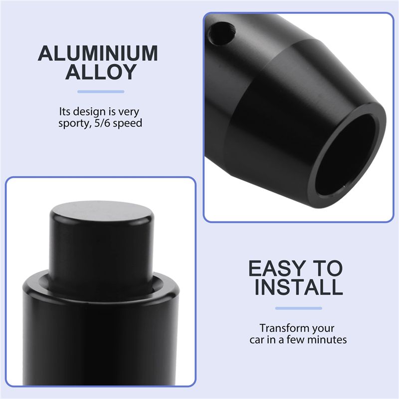 AU33-Car Auto Shift Knob With  - Knob Aluminum recension och pris
