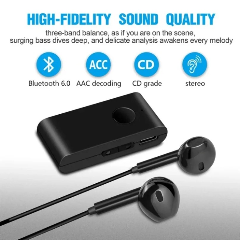 Bluetooth 5.0 Audio Receiver w - Headphone Amplifier recension och pris