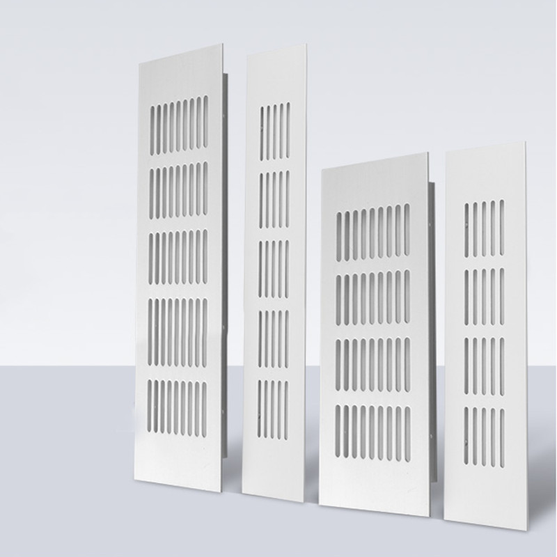 50/80mm Wide Vents Perforated  - Ventilation Grille Aluminum recension och pris