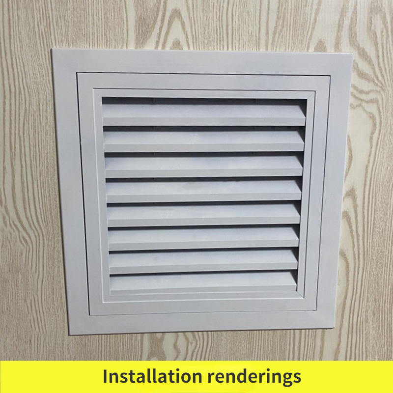 Aluminum alloy exhaust shutter - Ventilation Grille Aluminum recension och pris