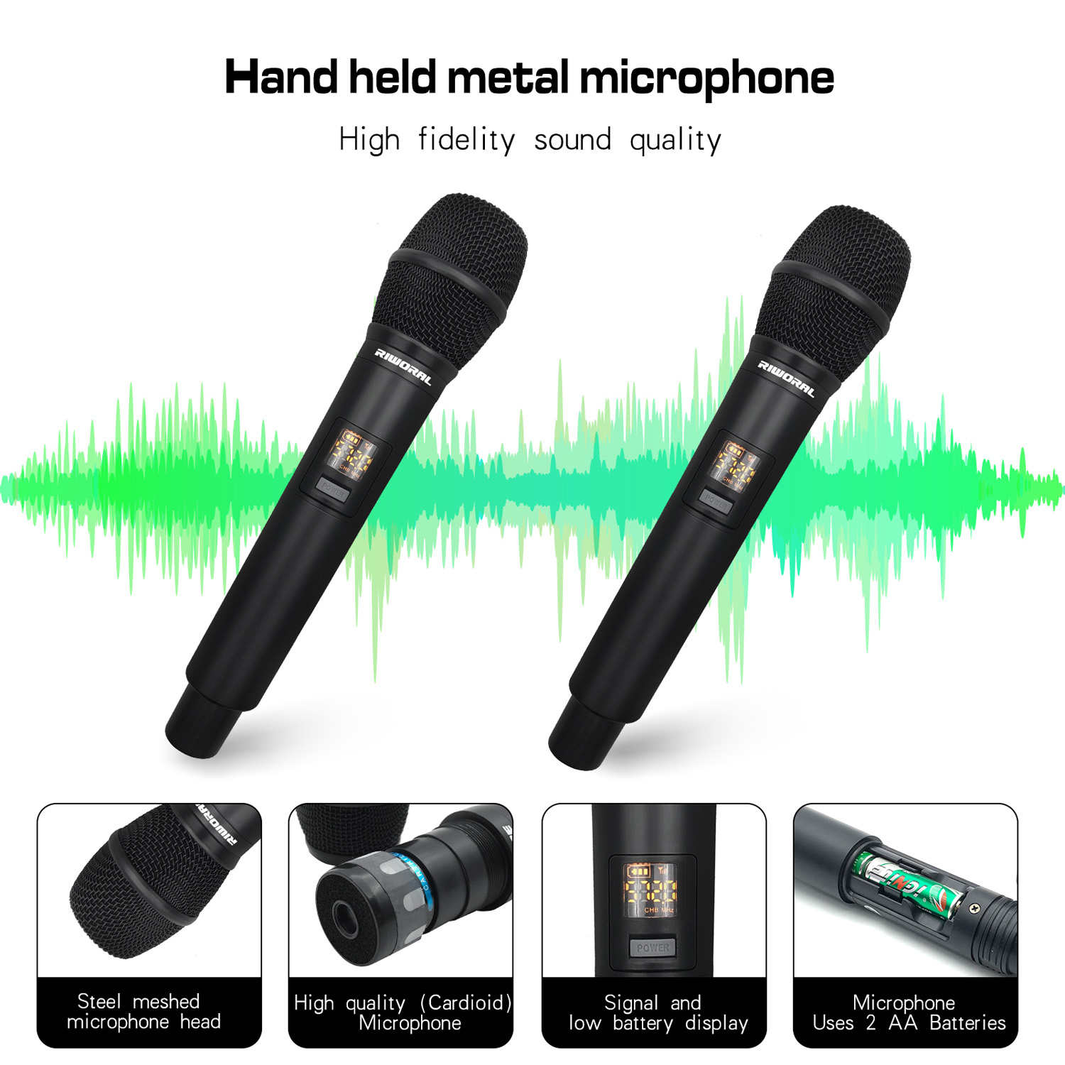 2026 SLXD4 Best 2 Channel Micr - Condenser Microphone Kit recension och pris