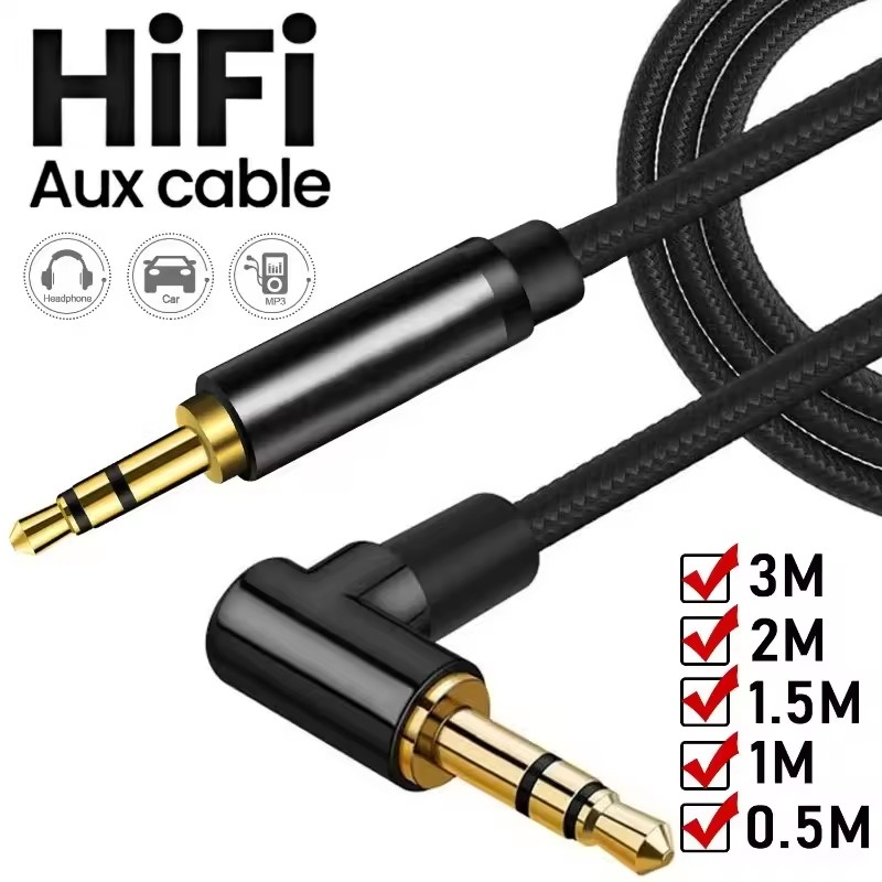 AUX Cable 3.5mm Jack Audio Cab - Audio Jumper Wire recension och pris