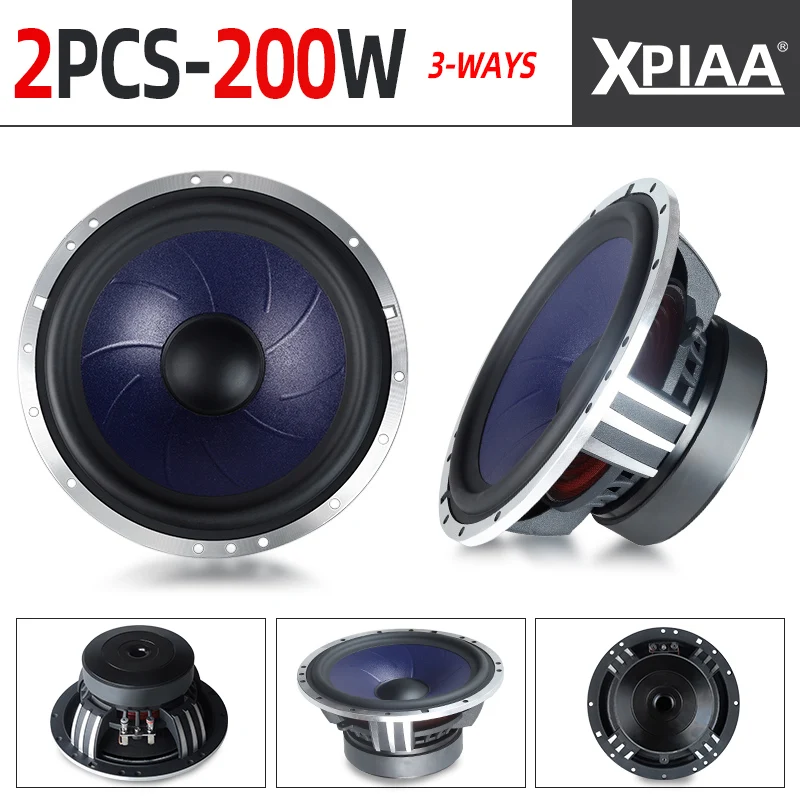 3 Way 6.5 Inch Car Speaker Ful - Tweeter recension och pris