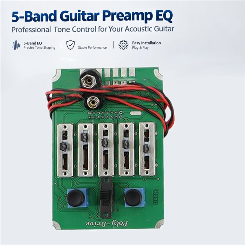 CGDS-Piezo 5-Band EQ Acoustic  - Passive Preamp recension och pris